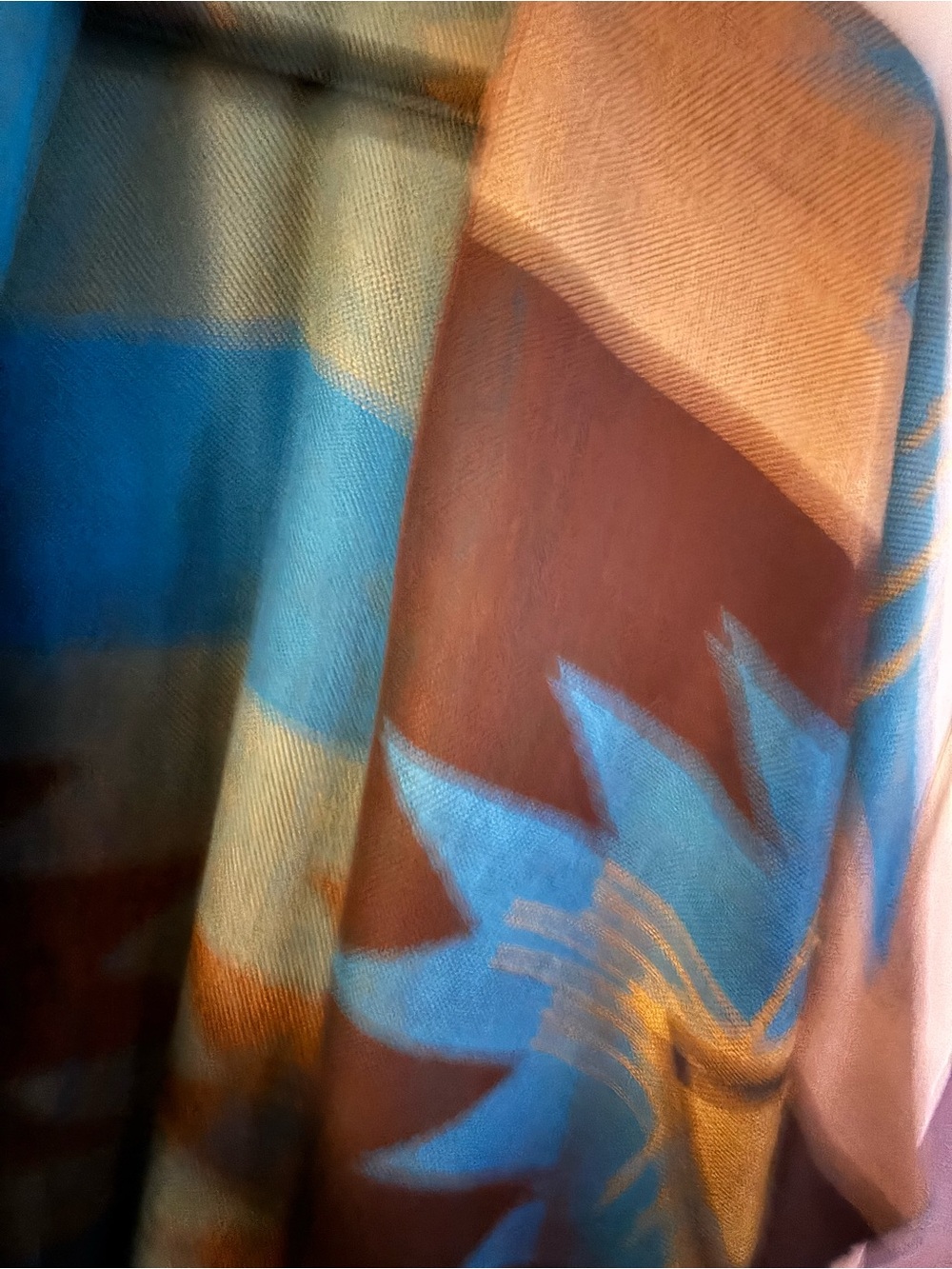Southwest Style Wrap/Poncho/Shawl - Picture 3 of 4